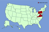 Click for distribution map of Standish's honeysuckle.